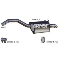 Ernst EndschalldäMpfer SchalldäMpfer FüR Ford Galaxy 2.0 Tdci 1.6 1.8