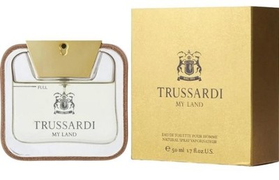 Trussardi My Land EDT Spray 50 ml / 1.6 FlOz Men Perfume New In Box Original Man
