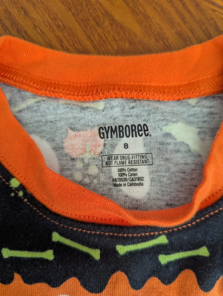 Juego de pijama para niños de Halloween - Gymboree talla 8 Foto 3 de 4