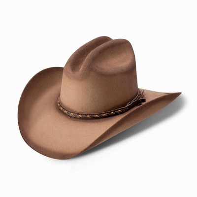 Pecan Dirt Road Men's Western Hat, 7 Brown