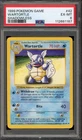Pokemon Wartortle Base Set Shadowless #42 PSA 6