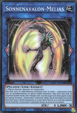 YuGiOh Sonnenavalon-Melias LIOV-DE098 Super Rare Excellent 1st