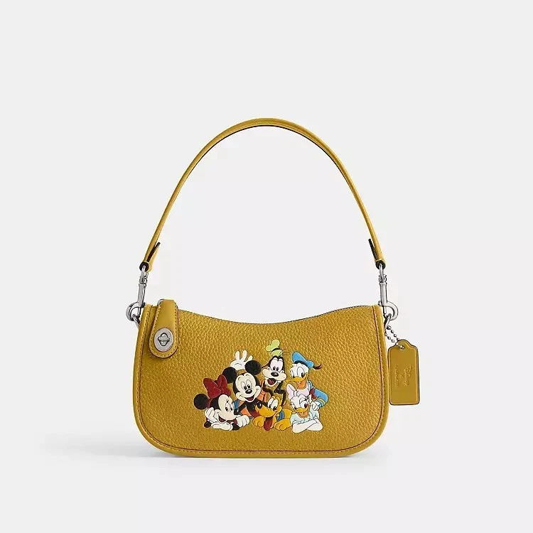 Coach Mickey Leather Exterior Shoulder Bag Bags & Handbags  display picture 2