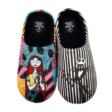 NWT Nightmare Before Christmas Slippers Womens Size 5 6 7 8 9 11 12 Disney Adult