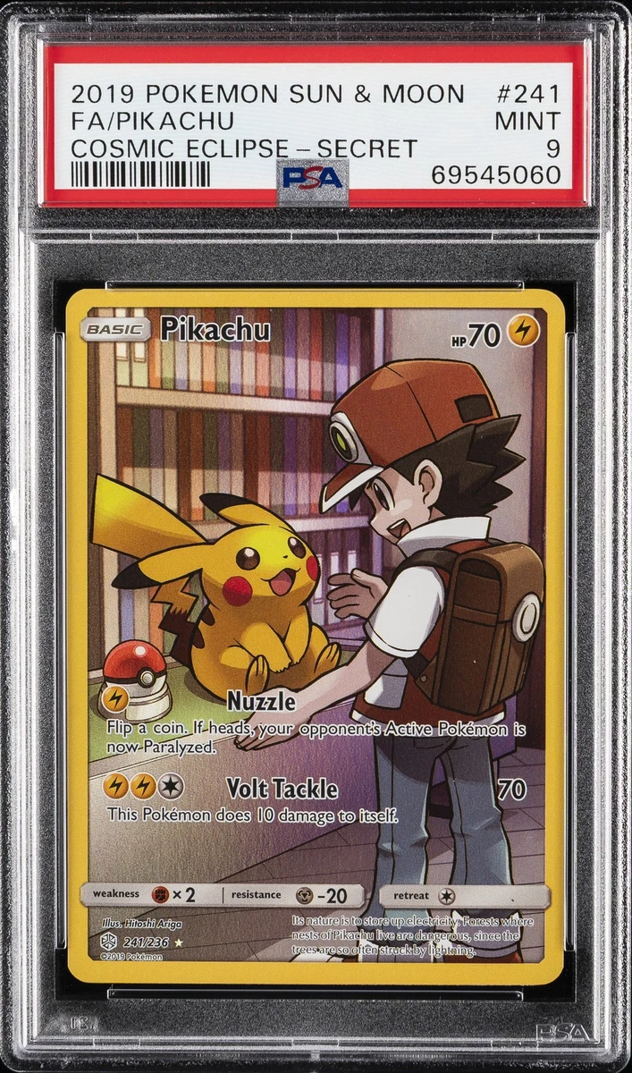 Pikachu Pokémon TCG Professional Sports Authenticator (PSA) Sun