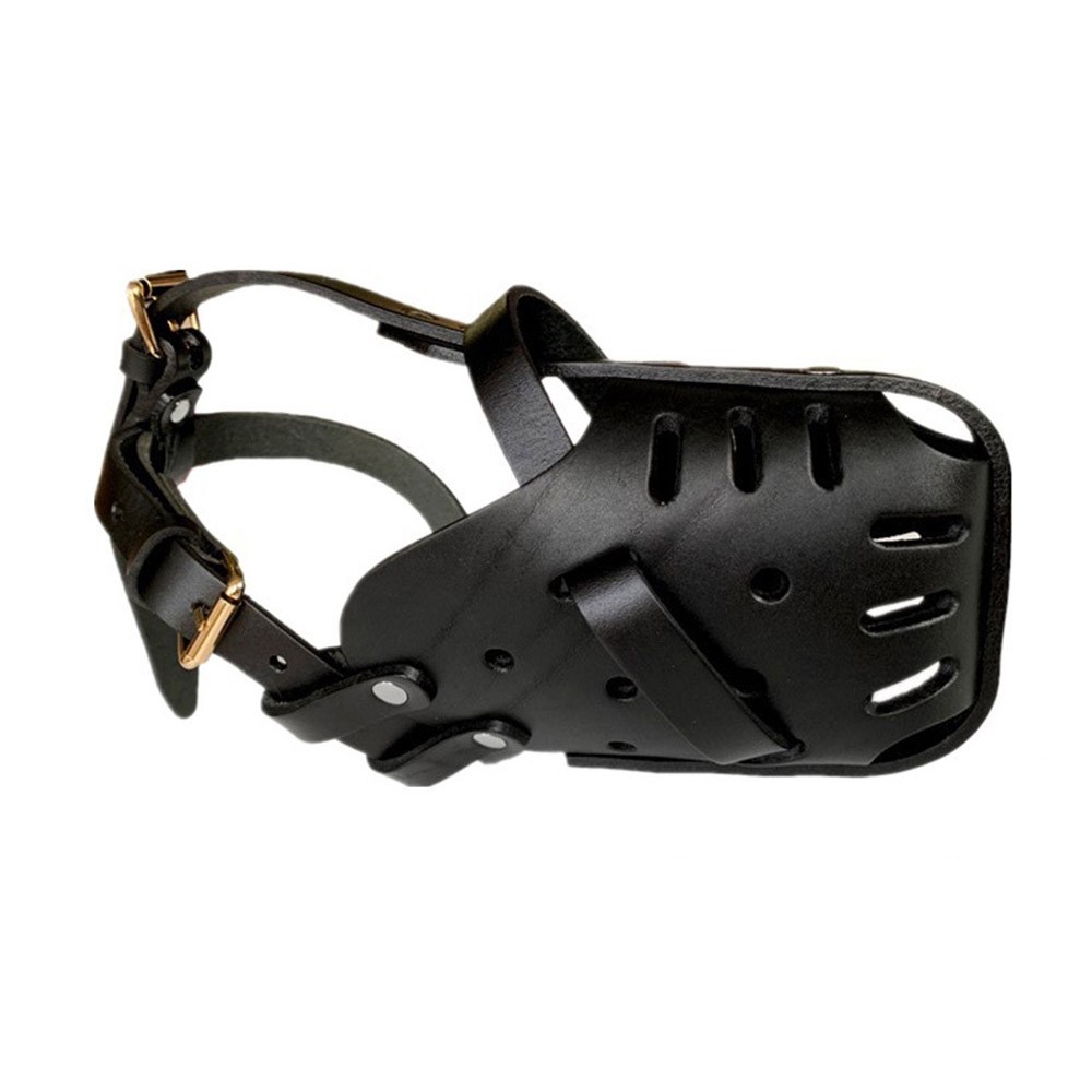 Strong Real leather Dog Muzzle German Shepherd and Other U ▪