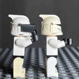 Lego Star Wars Minifigure SW1090 Clone Trooper (Phase 1)  - Lot Of 2 - 2Q