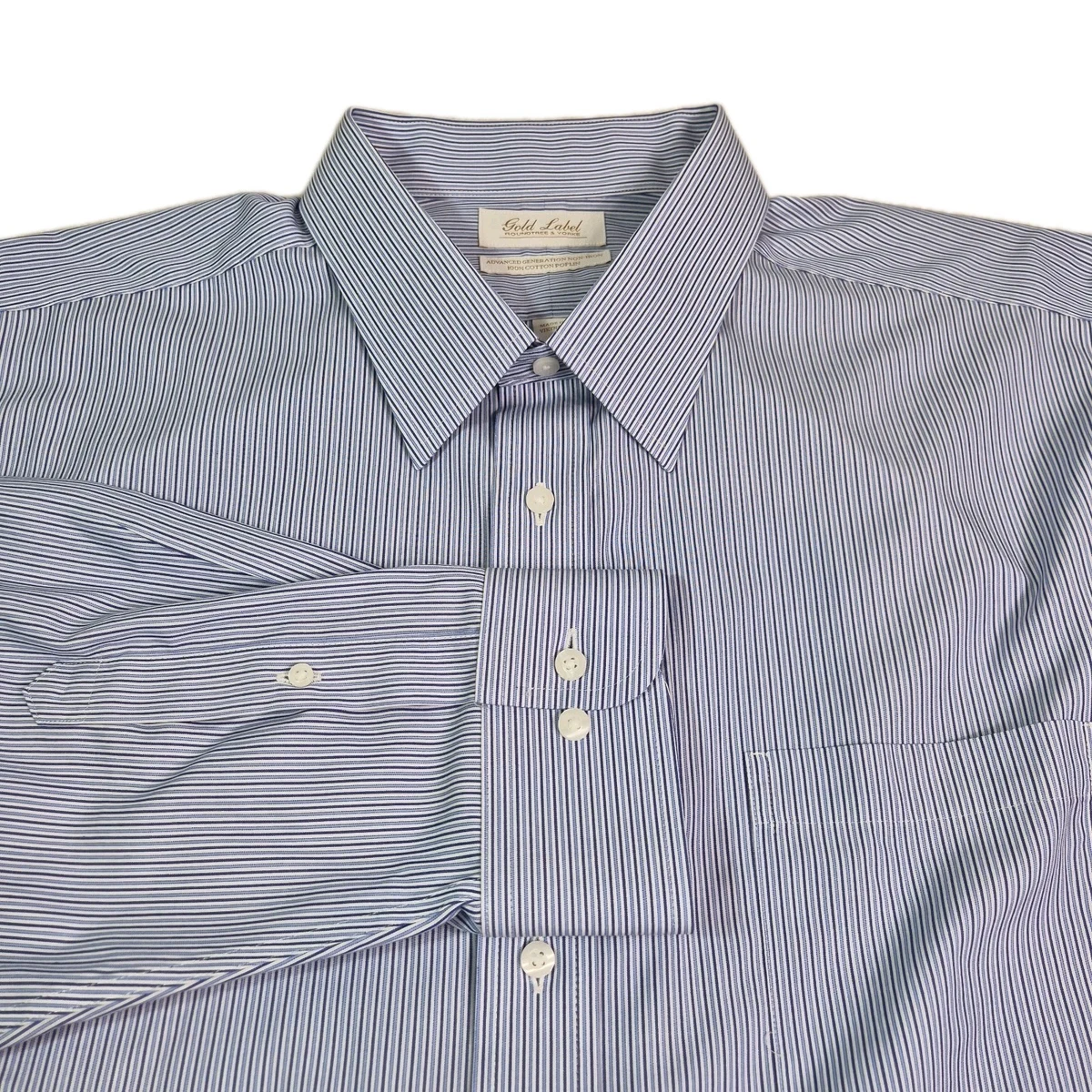 Roundtree & Yorke Gold Big & Tall Dress Shirts for Men for sale | eBay