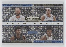 2019 Panini Contenders Team Quads Evan Fournier Jonathan Isaac Mo Bamba #22 xi6