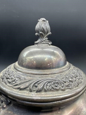 Vintage 1847 Rogers Bros HERITAGE Silverplate Tea Set with Coffee