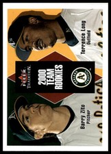 2000 Fleer Tradition Update #U92 Barry Zito / Terrence Long