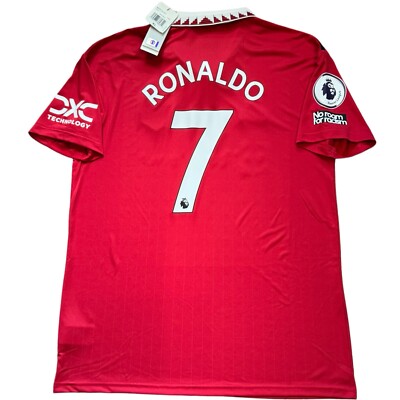 2022/23 Manchester United Home Jersey #7 Ronaldo XL Adidas Premier