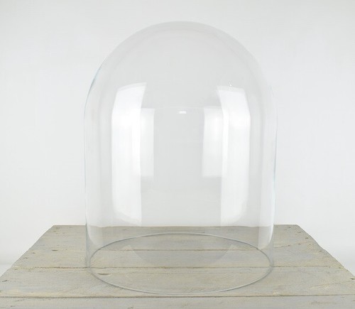VETRO CUPOLA BASE EMH Grande Display Cover Campana Base Nera Altezza