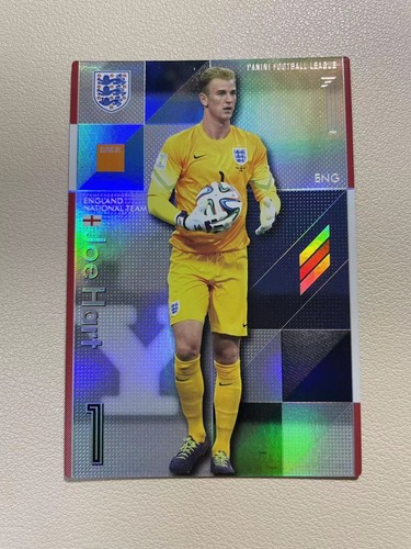 2015 Panini Football League PFL Joe Hart England Refractor Card - Bild 1 von 2