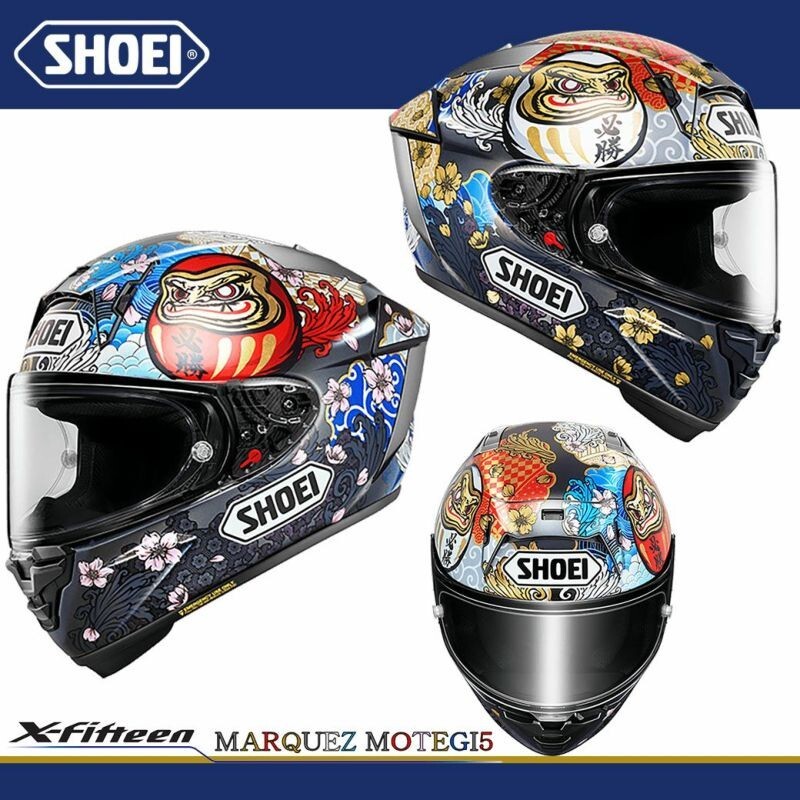 SHOEI X-Fifteen MARQUEZ MOTEGI5 Full Face Helmet 2025 PSL | eBay
