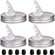 Mason Jar Pour Spouts. free flow Mason Jar Po...