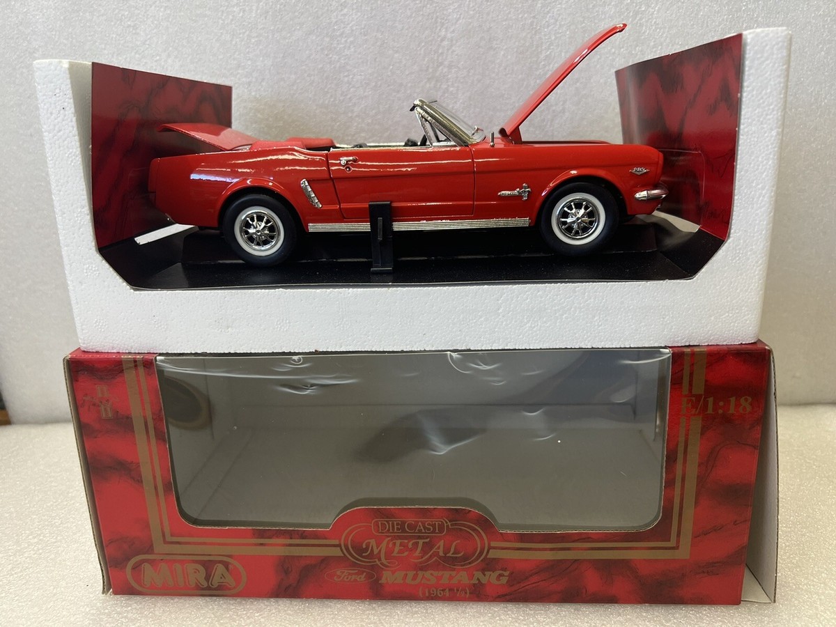 1:18 Mira Ford Mustang '64 1/2 Convertible NOS see ad (9E) | eBay