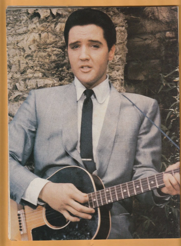 1987 Elvis Presley TV & Movie Screen Magazine B3 Foto 2 de 2