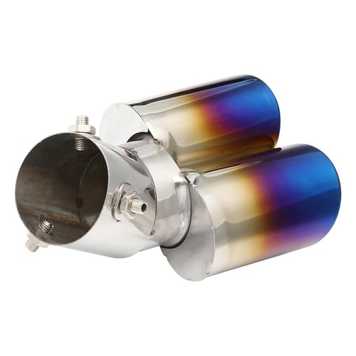 For Jeep Grand Cherokee Rear Dual Exhaust Pipe Tail Muffler Tip Throat Tailpipe - Picture 11 of 13