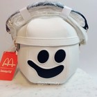 Loungefly McDonald's Halloween Happy Meal Ghost Bucket Glow-in-the-Dark Bag NWT