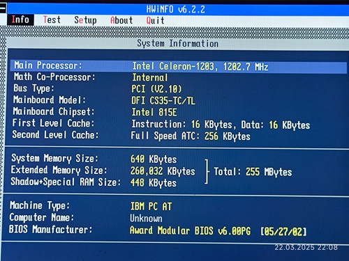 Rare Socket 370 ATX *Tualatin* SET DFI CS35-TL (815E), CPU & 256 MB RAM + Bonus - Afbeelding 9 van 11