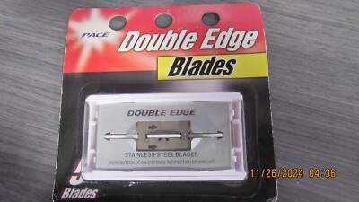 1 pack Of Pace Double Edge Blades 5 Blades New Factory Sealed 