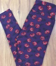 NEW LULAROE HALLOWEEN LEGGINGS OS ONE SIZE PUMPKINS AND CATS 
