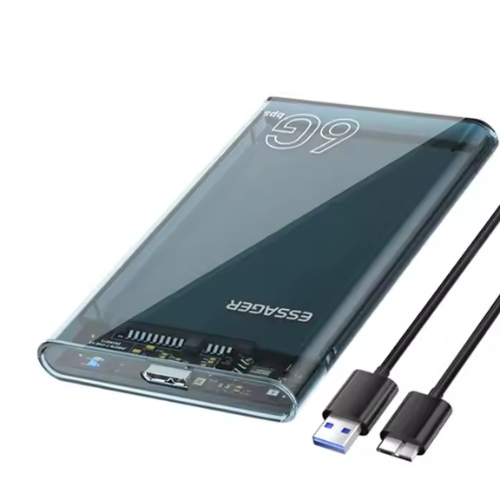 2.5" Hard Drive Disk Enclosure SATA HDD/SSD Case To USB 3.0 For Laptop - Picture 2 of 5