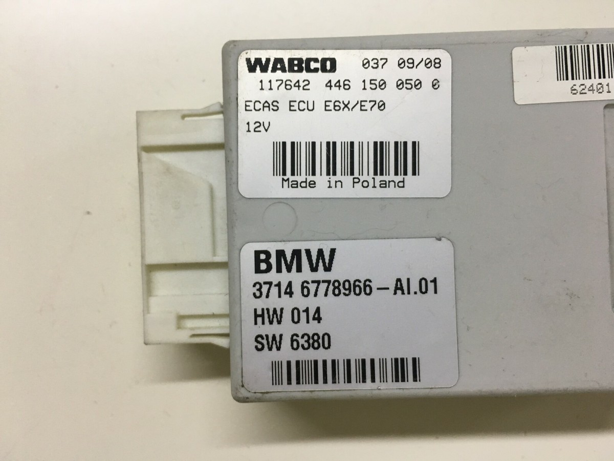 BMW E70 X5 Air Suspension Level Control Module WABCO 6778966