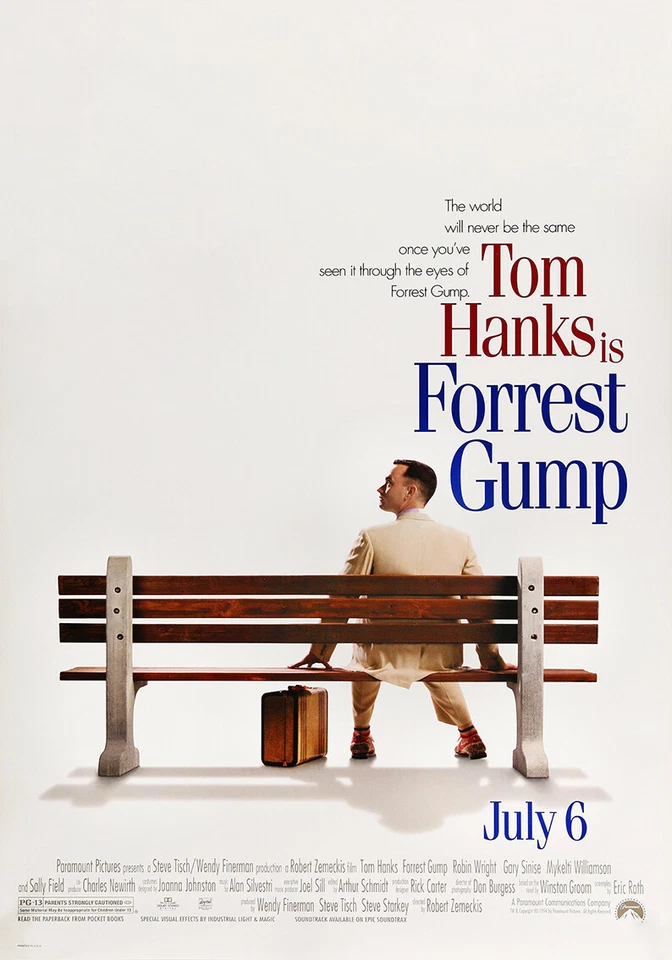 POSTER PRINT Forrest Gump (1994) poster film #445