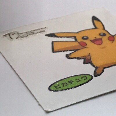 ポケモンデコキャラシール　映画限定　PIKACHU THE MOVIE Pikachu Promo PIKACHU THE MOVIE Pokémon PanNintendo seal