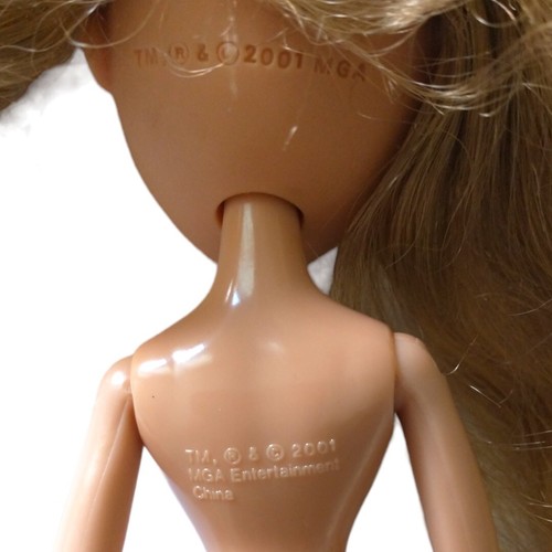 Bratz Yazmin Doll Slumber Party 2003 No Clothes Or Feet Vintage Green Eyes - Picture 9 of 19