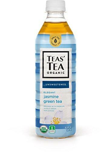 S' Tea Unsweetened Jasmine Green Tea 16.9 Ounce (pack Of 12)