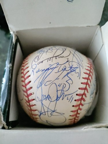 Tampa Bay Devil Rays Full Team Autographed Baseball Inaugural Season 50+... - Picture 2 of 24