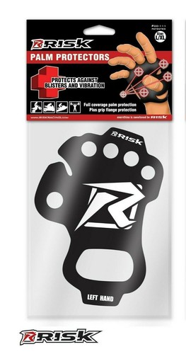 RISK RACING MOTOCROSS ENDURO PALM PROTECTORS blisters ADULTS KIDS SAVERS BMX MTB - Picture 3 of 4