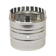 Master Flow Starting Collar 18 Inch Round Duct HVAC Vent Connector Galvanized