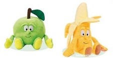 Vitamini coop Mela + banana peluche superfeschi Lidl Goodness Gang plush toys