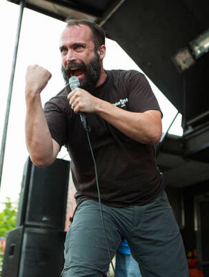 Neil Fallon of Clutch at 2013 Rock On The Range at Columbus Crew S- Old Photo 18