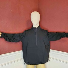 Travel Pullover W/ Zippered Kangaroo Pouch  Color: Black  Size: XS  RRR...