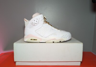 Size 9.5W/8M - Air Jordan 6 Retro Gold Hoops 195238353506| eBay display picture 2