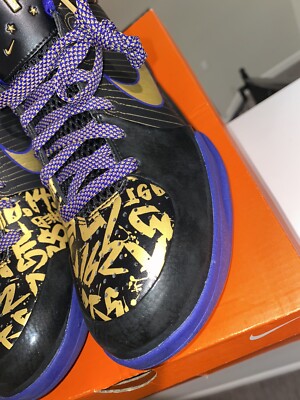 Nike Zoom Kobe 4 IV Finals MVP Away POP men's Sz9 DS 100