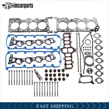 Fit For Ford 4.6L V8 VIN Code 6 Head Gasket Set & Head Bolts 97 98 99