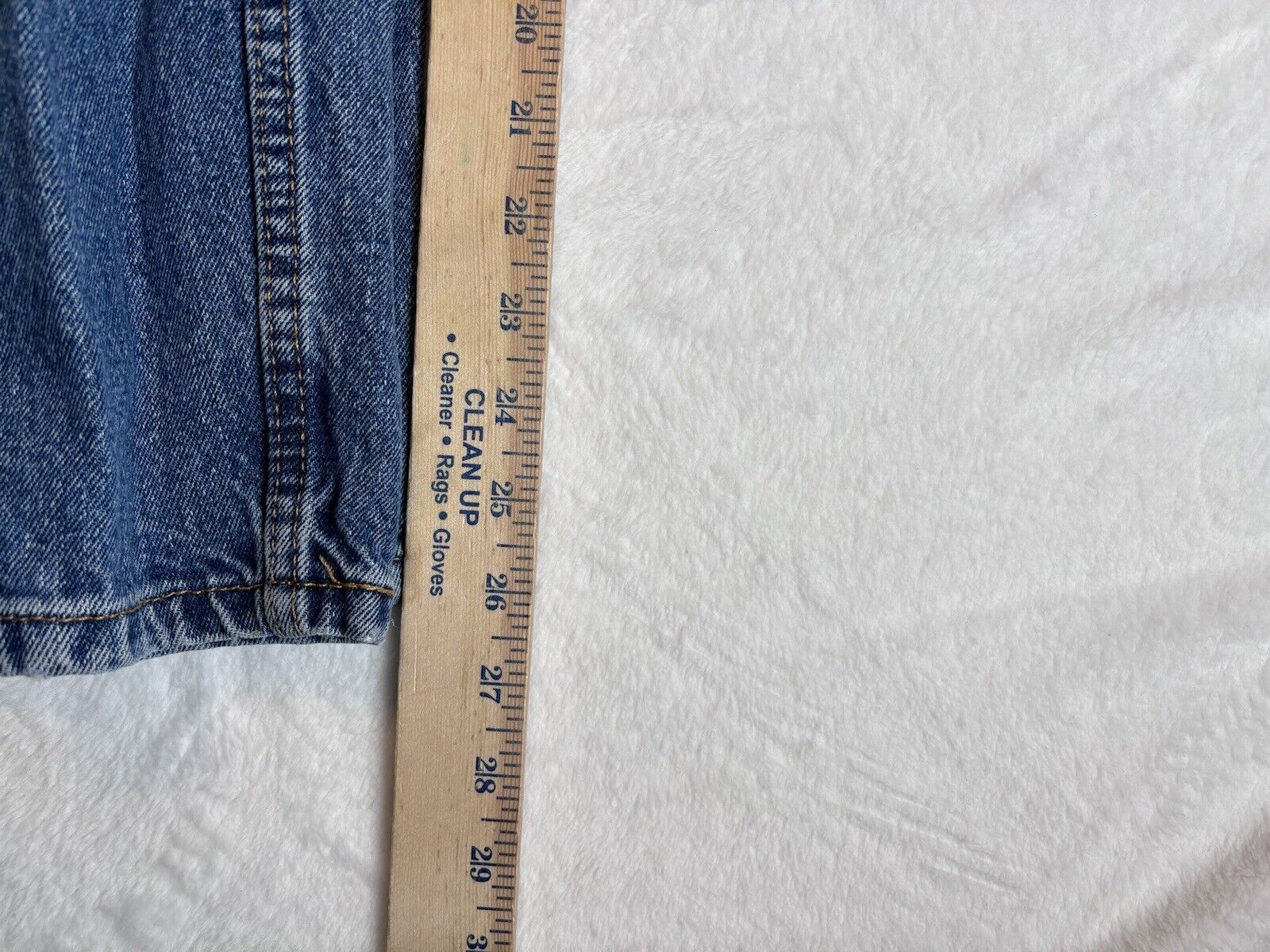 Levi's 505 Blue Jeans Men's Waist 36" x 26" Inseam - image 6