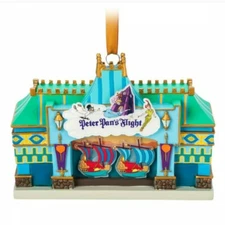 Disney Parks Peter Pan’s Flight Attraction Sketchbook Ornament - Magic Kingdom