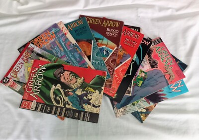 Green Arrow DC Comics 1988 #13 20-26 28-31 & Annuals 2 & 3 1989 Job Lot