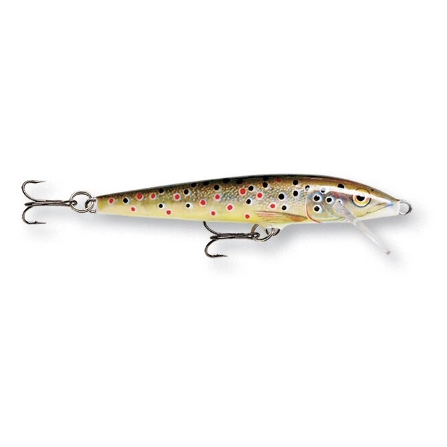 Rapala Wobbler Original Floater Tr Marron Truite Appâts artificiels - Photo 1/1