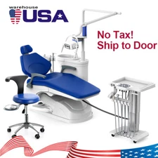 Dental Chair Unit Computer Control  Delivery Unit Treatment+ Scaler + Stool Cart