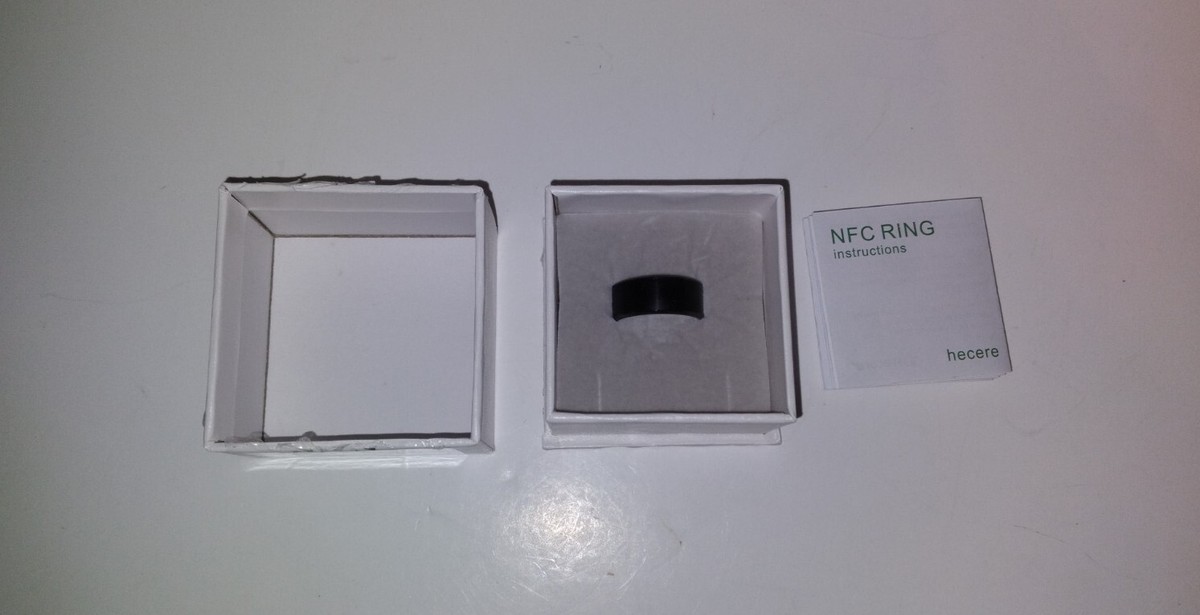 HECERE Waterproof Ceramic NFC Ring NFC Forum Type 215 496 Bytes