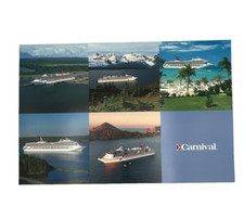 Promotional Postcard for the Carnival Elation cruise ship