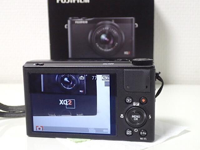 FUJIFILM XQ2 BLACK with box, accessories and 2 spare FUJIFILM XQ2 BLACK with box, accessories and 2 spare
